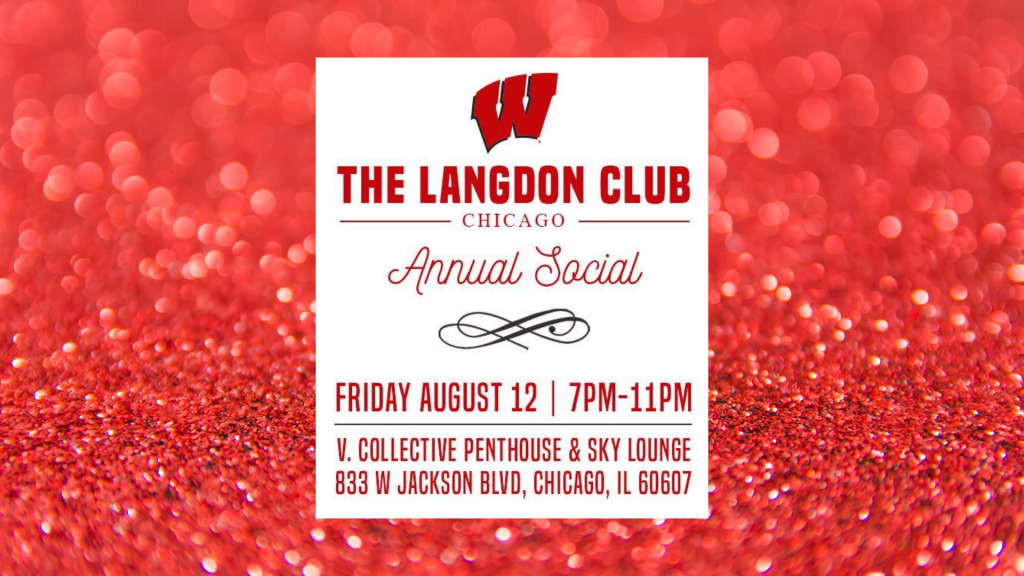 Save the date for The Langdon Club Annual Social flyer