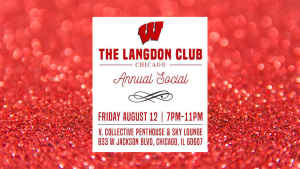 Save the date for The Langdon Club Annual Social flyer