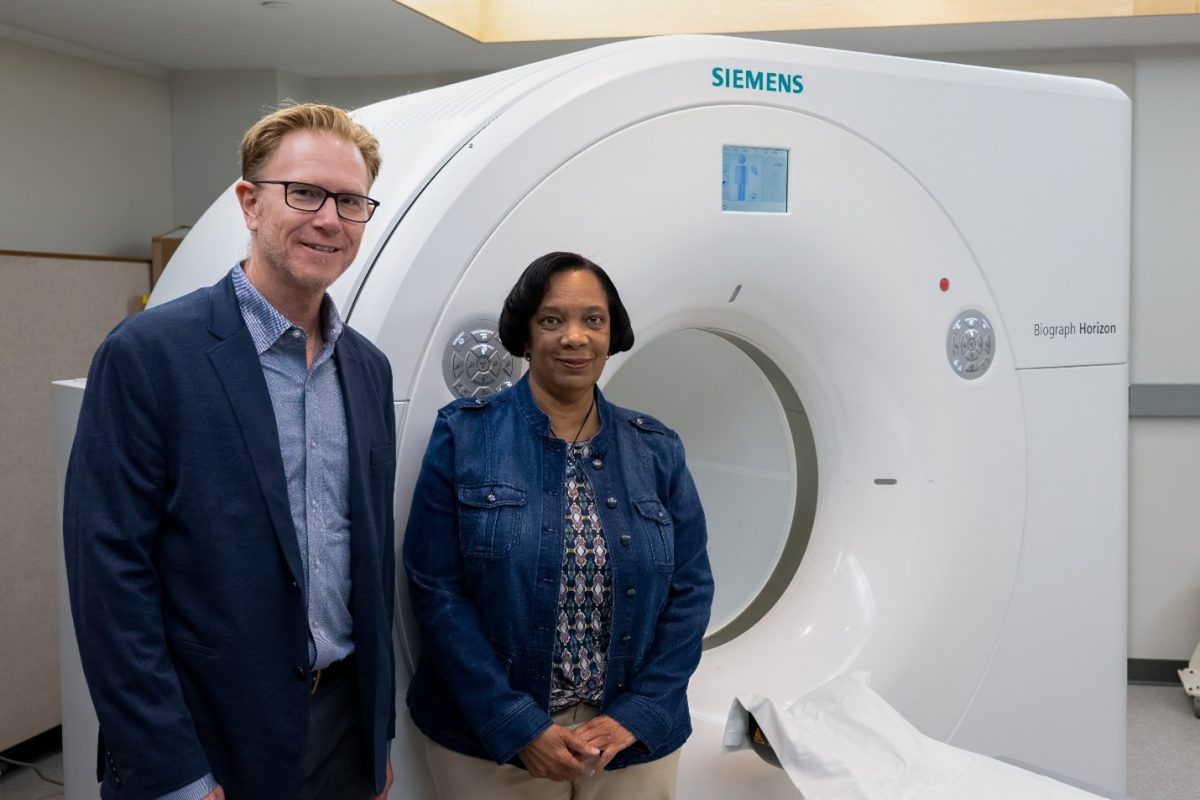 Dr. Sterling Johnson and CLARiTI research participant
